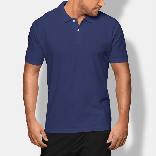 Navy Men’s Performance Golf Polo - Golfista Apparel Co.