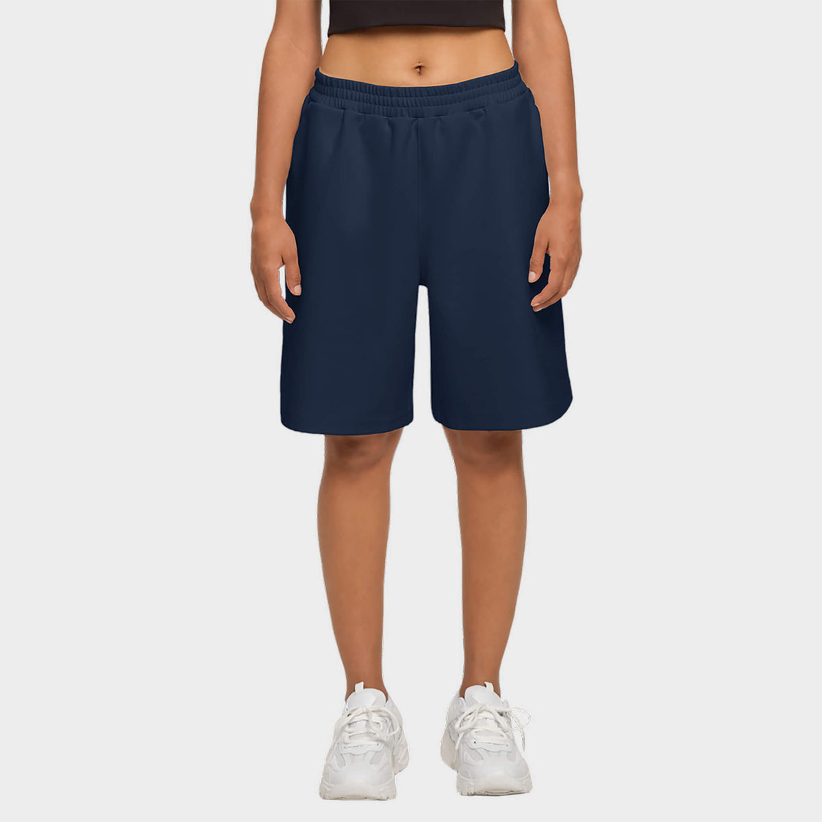 Navy Women's Casual Golf Shorts