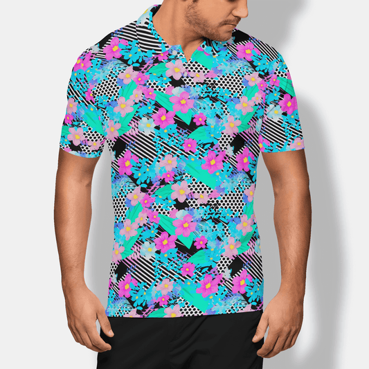 Party Animal Men’s Performance Golf Polo - Golfista Apparel Co.