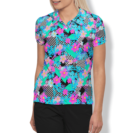 Party Animal Women’s Performance Golf Polo - Golfista Apparel Co.