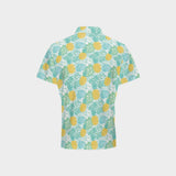 Pineapple Paradise Men's Performance Golf Polo back