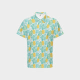 Pineapple Paradise Men's Performance Golf Polo front