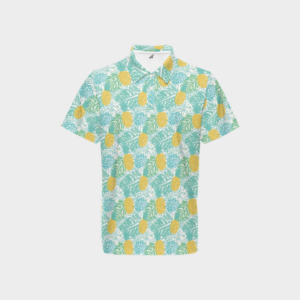 Pineapple Paradise Men's Performance Golf Polo