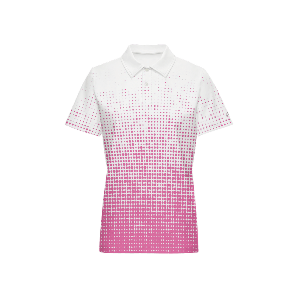 Pink Haze Women’s Performance Golf Polo - Golfista Apparel Co.