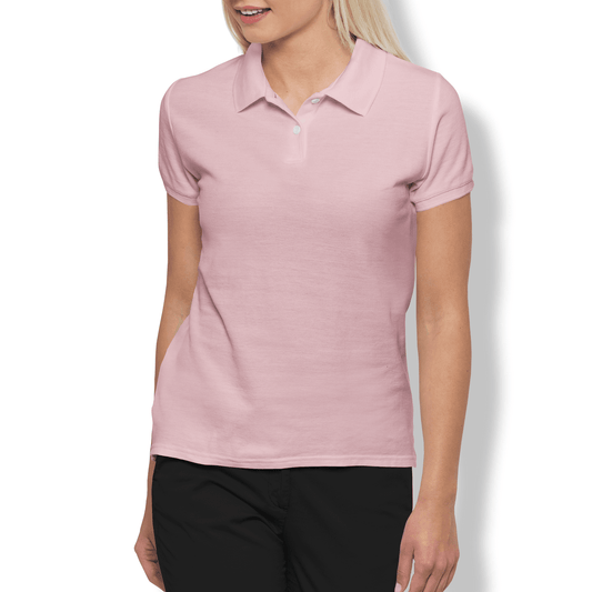 Pink Women’s Performance Golf Polo - Golfista Apparel Co.