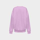 Pink Women's Crewneck Sweatshirt back