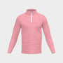 Heather Pink Performance Quarter Zip