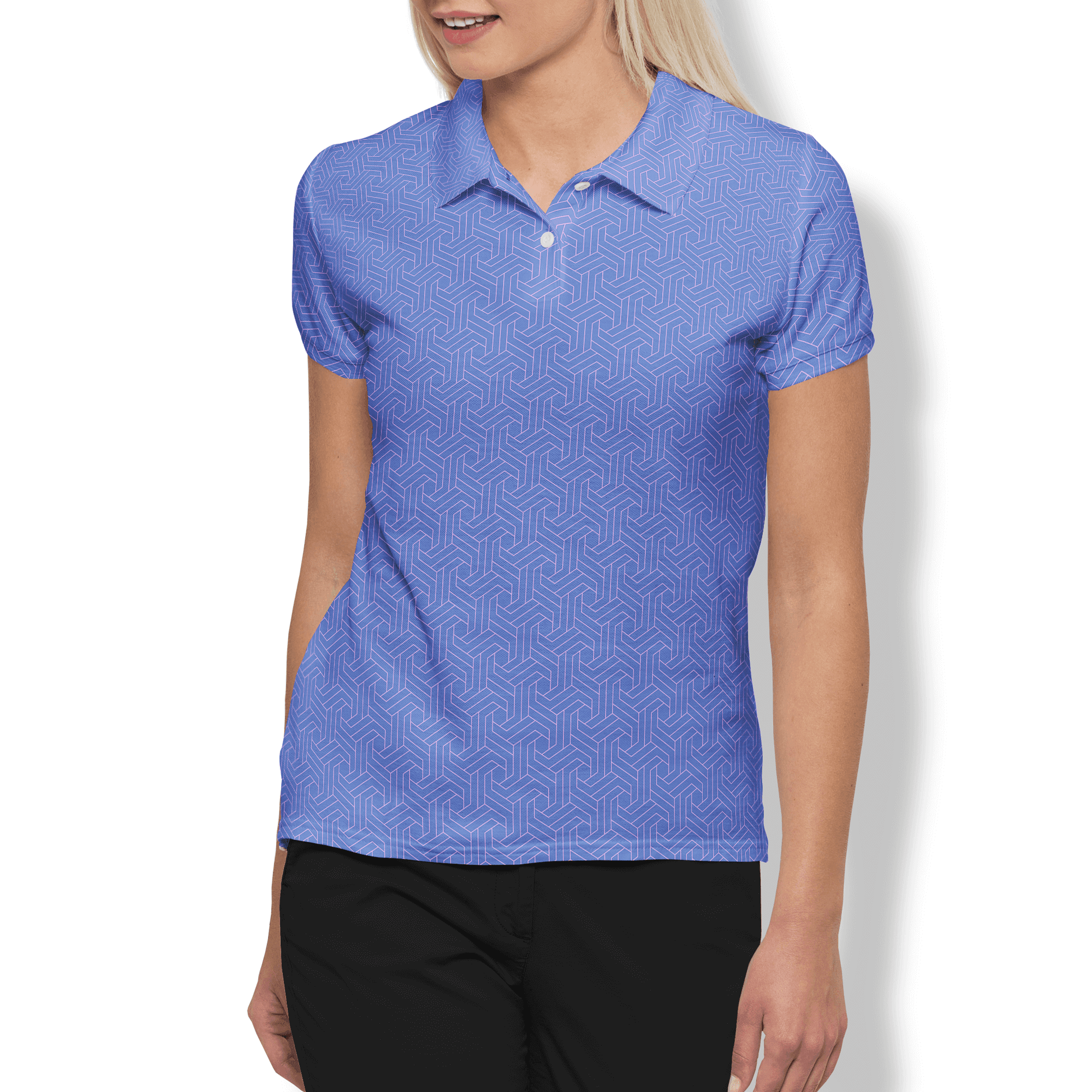 Portals Women’s Performance Golf Polo - Golfista Apparel Co.