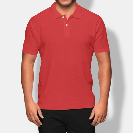 Sunday Red Men's Performance Golf Polo - Golfista Apparel Co.