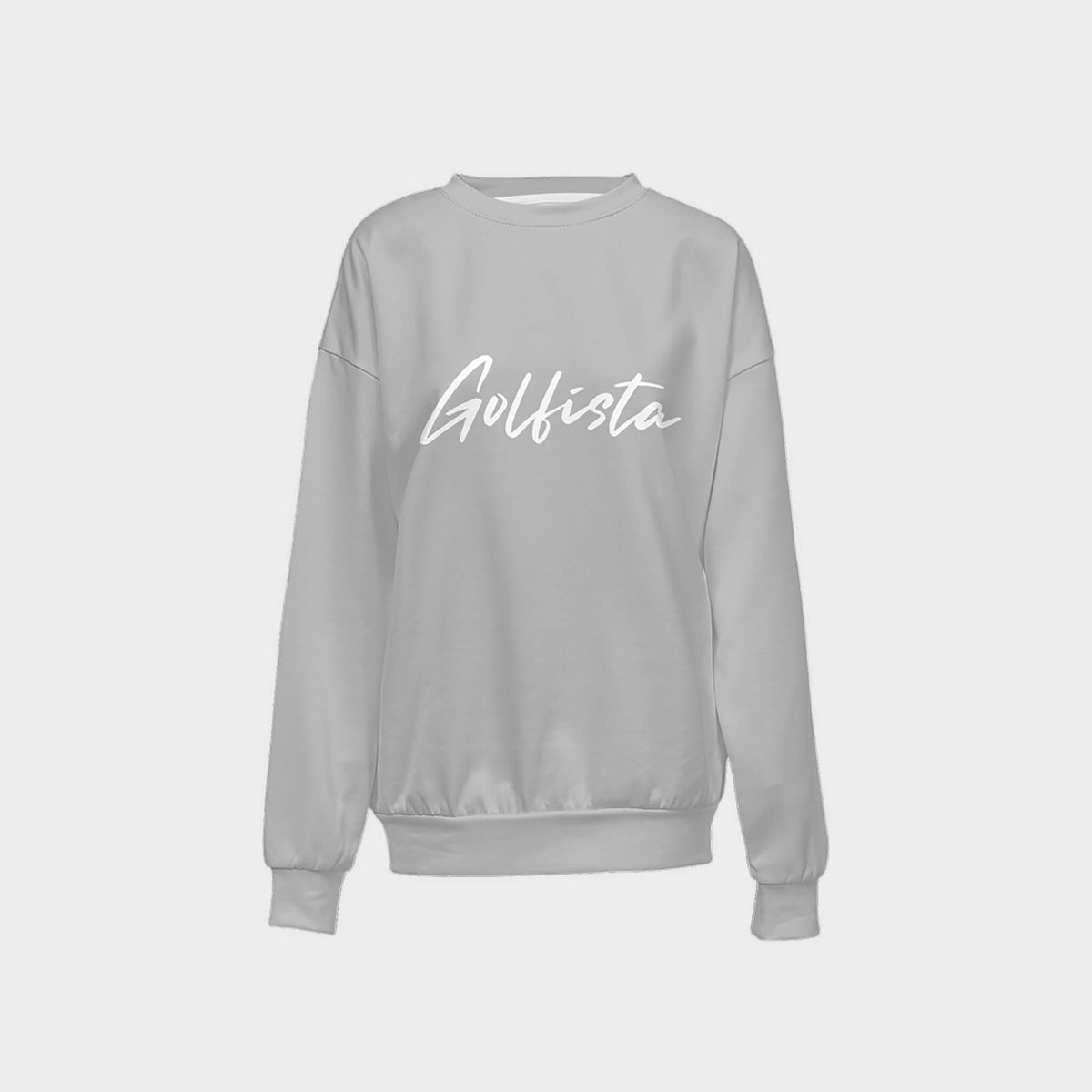 Silver Women's Crewneck Sweatshirt