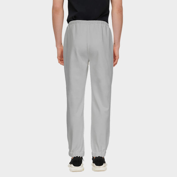 Silver Men's Casual Golf Joggers