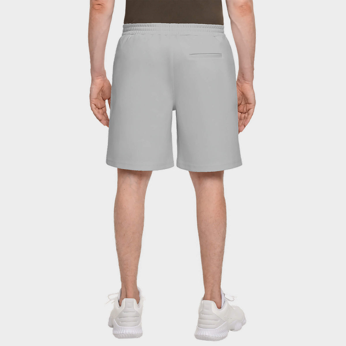 Silver Men's Casual Golf Shorts