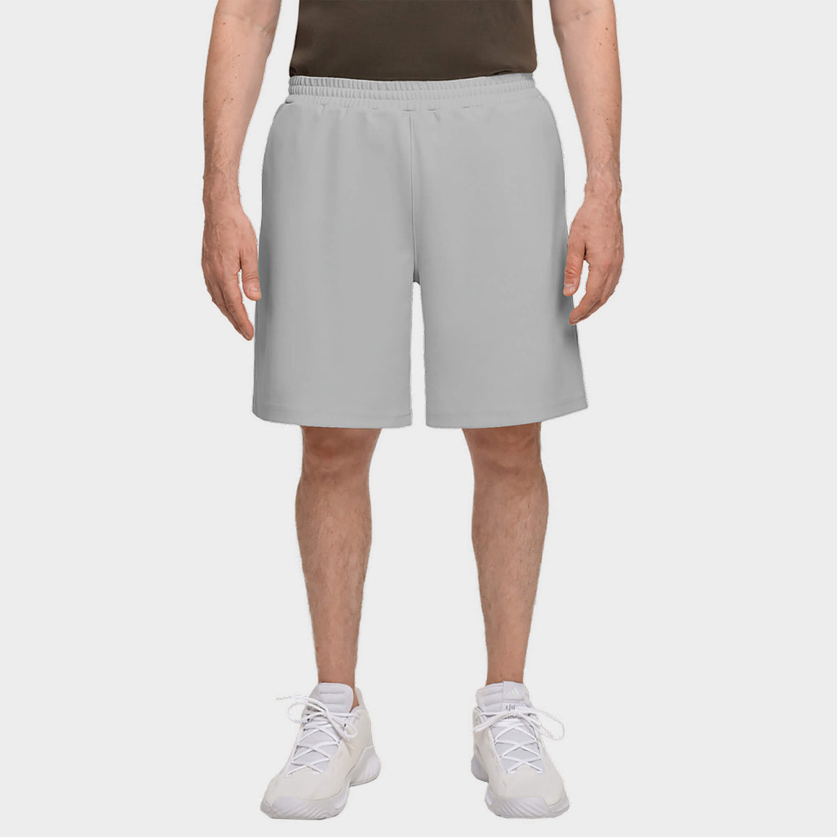 Silver Men's Casual Golf Shorts