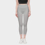 Silver Women's Performance Golf Leggings front 1