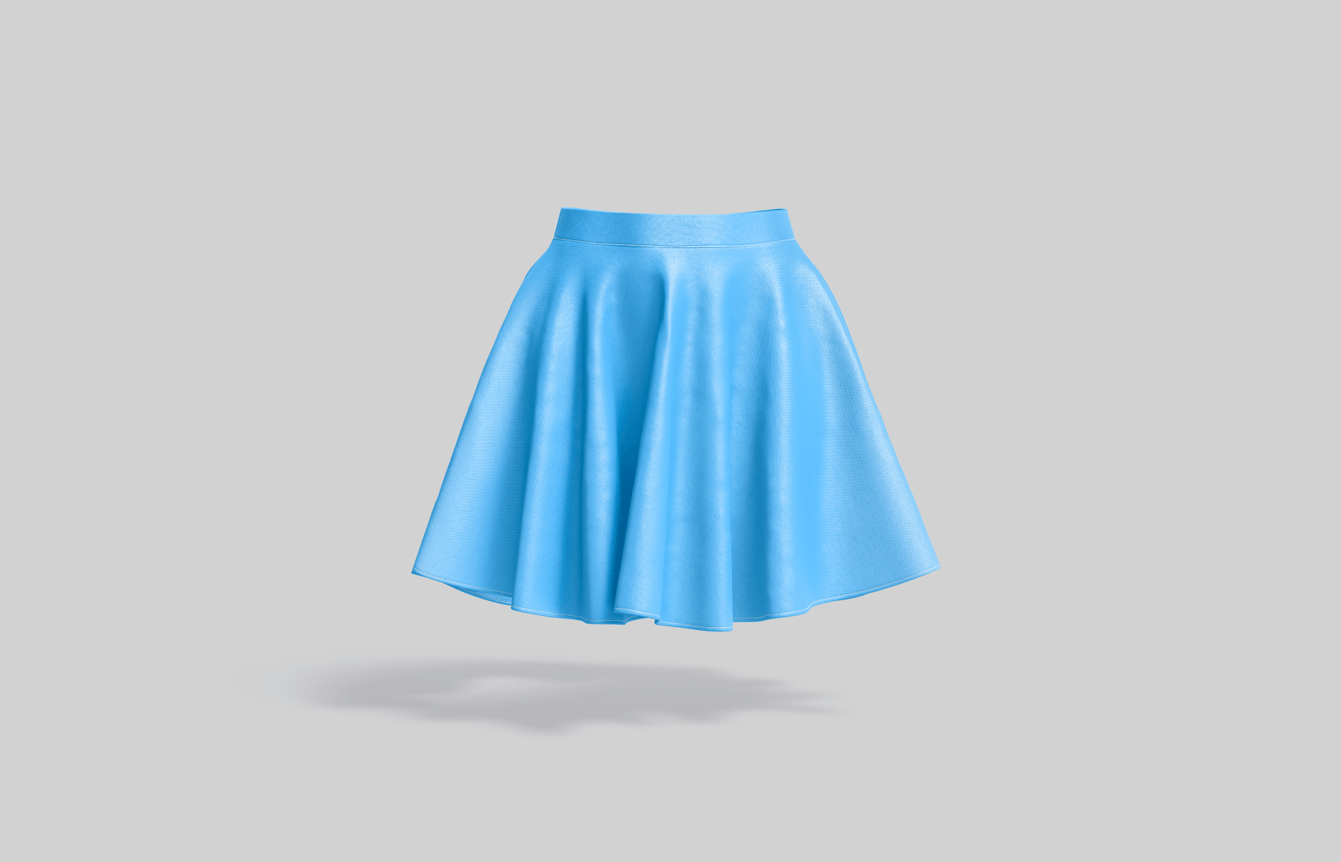 Sky Blue Swing Style Skort - Golfista Apparel Co.