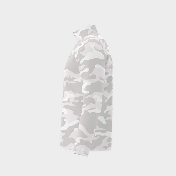 Snow Camo Performance Quarter Zip