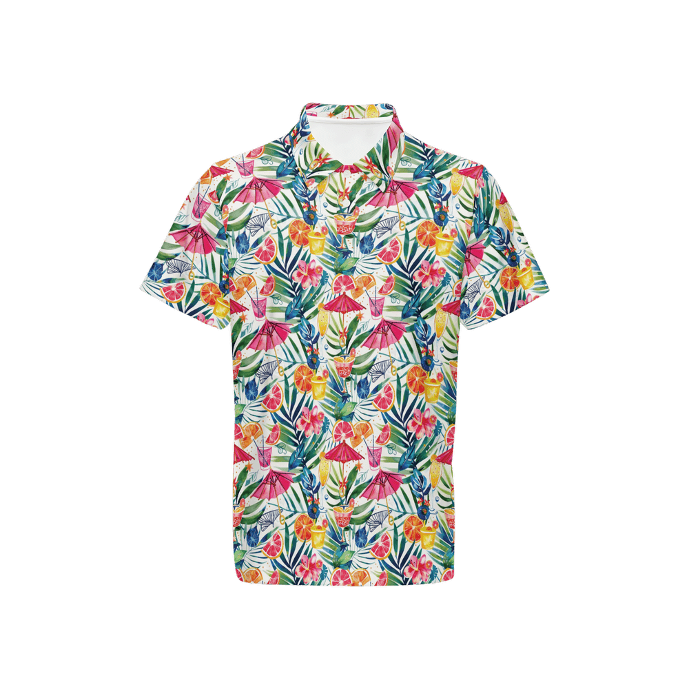 Some Beach Men’s Performance Golf Polo - Golfista Apparel Co.