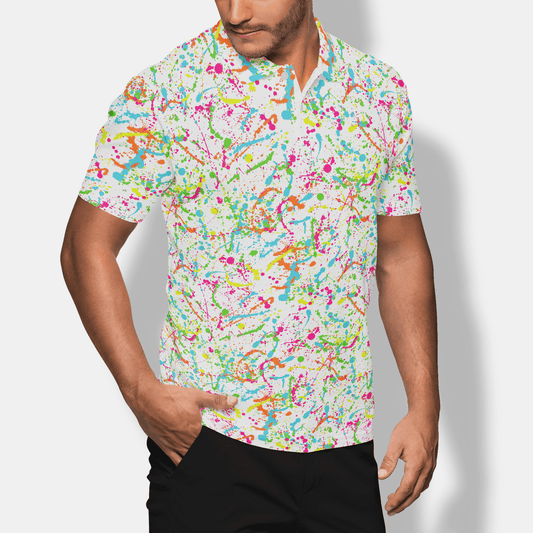 Splash Men's Performance Golf Polo - Golfista Apparel Co.