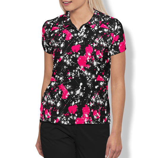 Splash Reverse Women’s Performance Golf Polo - Golfista Apparel Co.