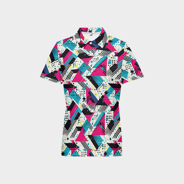 Throwback Women’s Performance Golf Polo