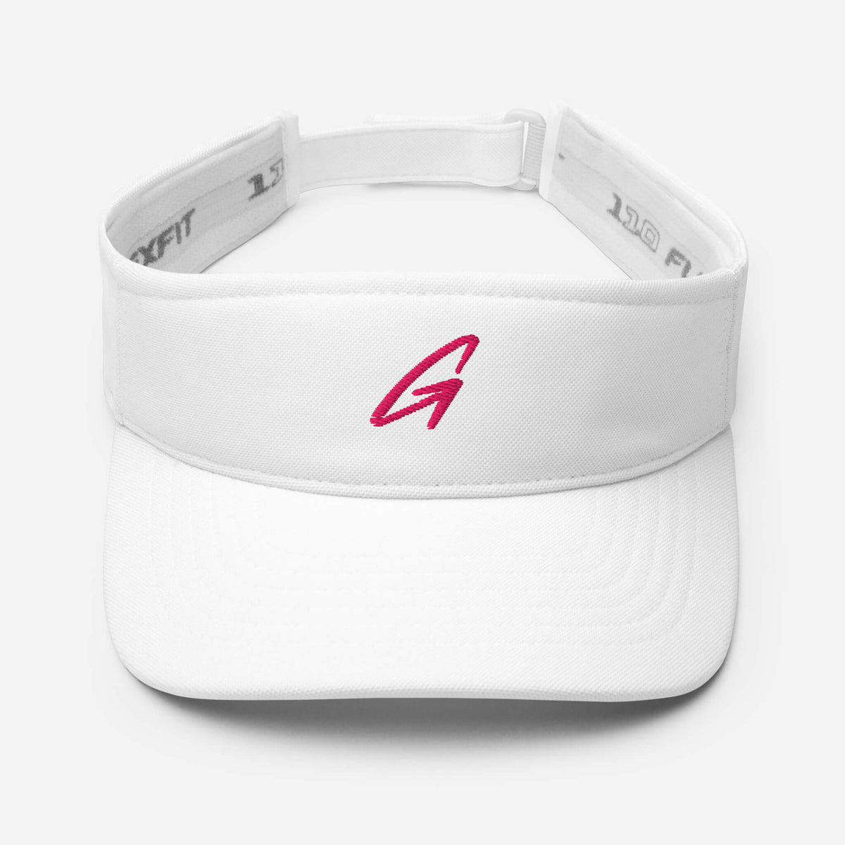 White Performance Golf Visor