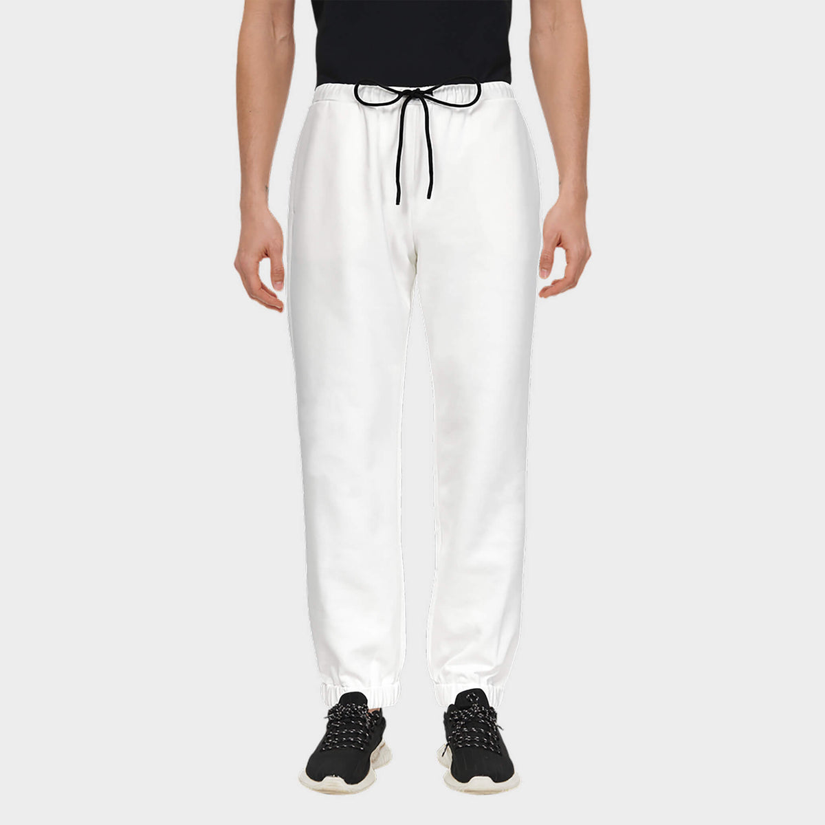 White Men's Casual Golf Joggers