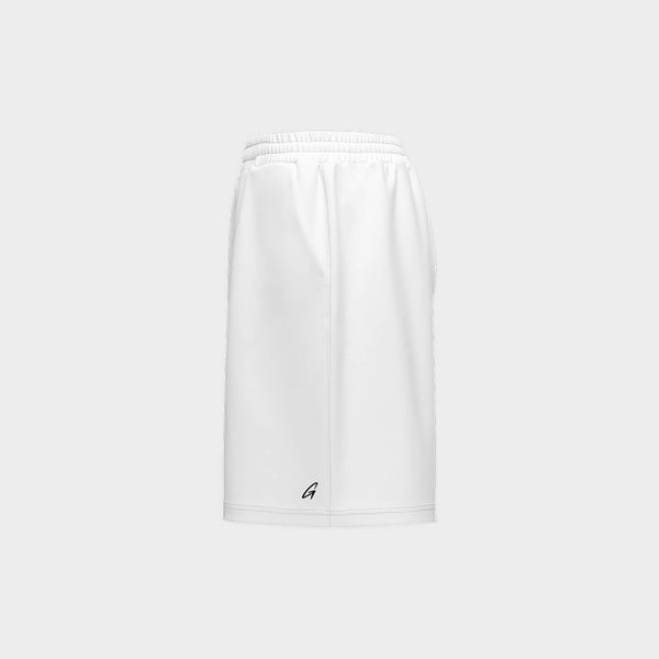 White Men's Casual Golf Shorts