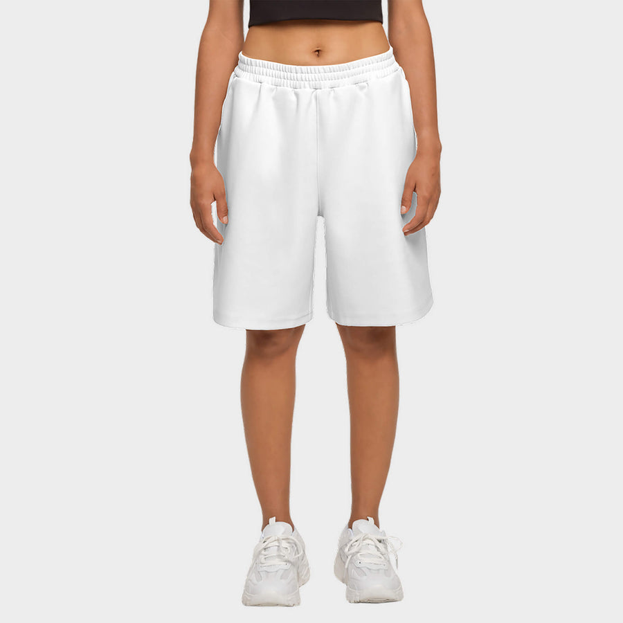 White Women's Casual Golf Shorts