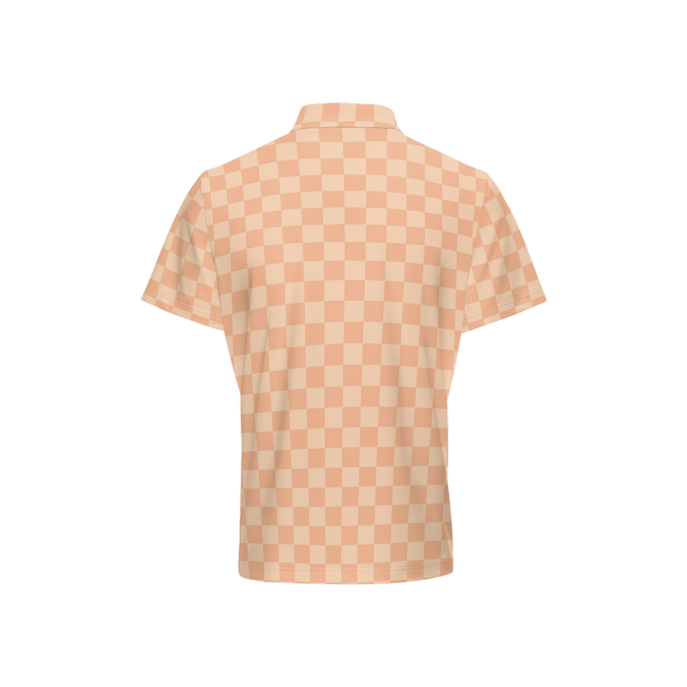 Peaches Men’s Performance Golf Polo - Golfista Apparel Co.